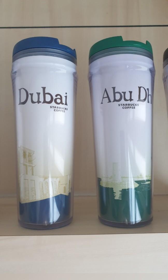 Starbucks Dubai and Abu Dhabi tumblers, Hobbies & Toys, Memorabilia