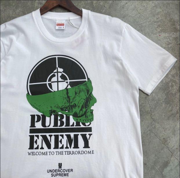 Supreme x shop public enemy tee