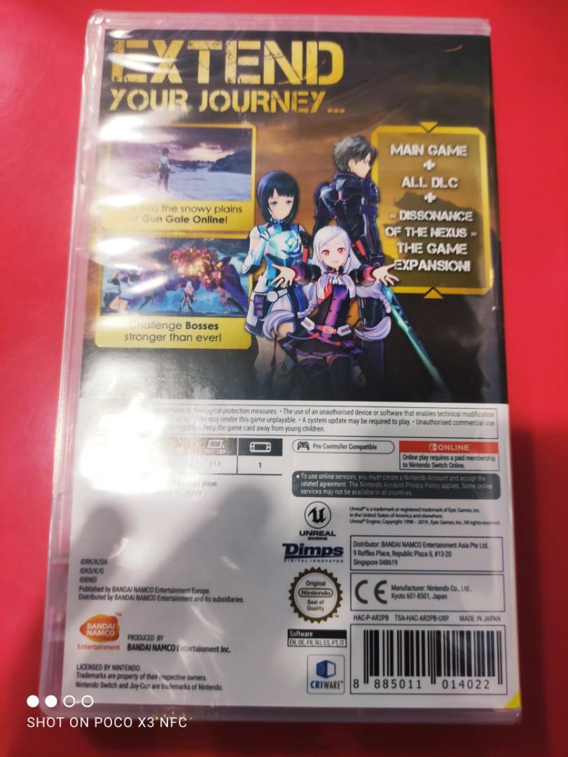 Switch Sword Art Online (Category: Nintendo) located in Makati City. Submitted by yomyom_onlineshop (Listing ID 1122864335, Image 2). Description: For Sale Only Mall Price 1800 Brandnew Sealed No To trade Delivery within the day Taguig Market Market Can book Via lalamove Less Time Less Effort Cod,Gcash,Banktransfer.