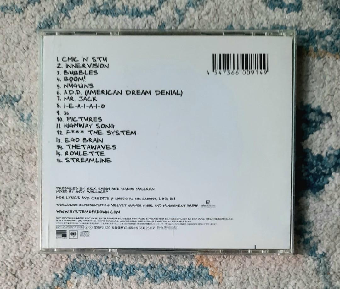 System of a clearance down mr jack lyrics