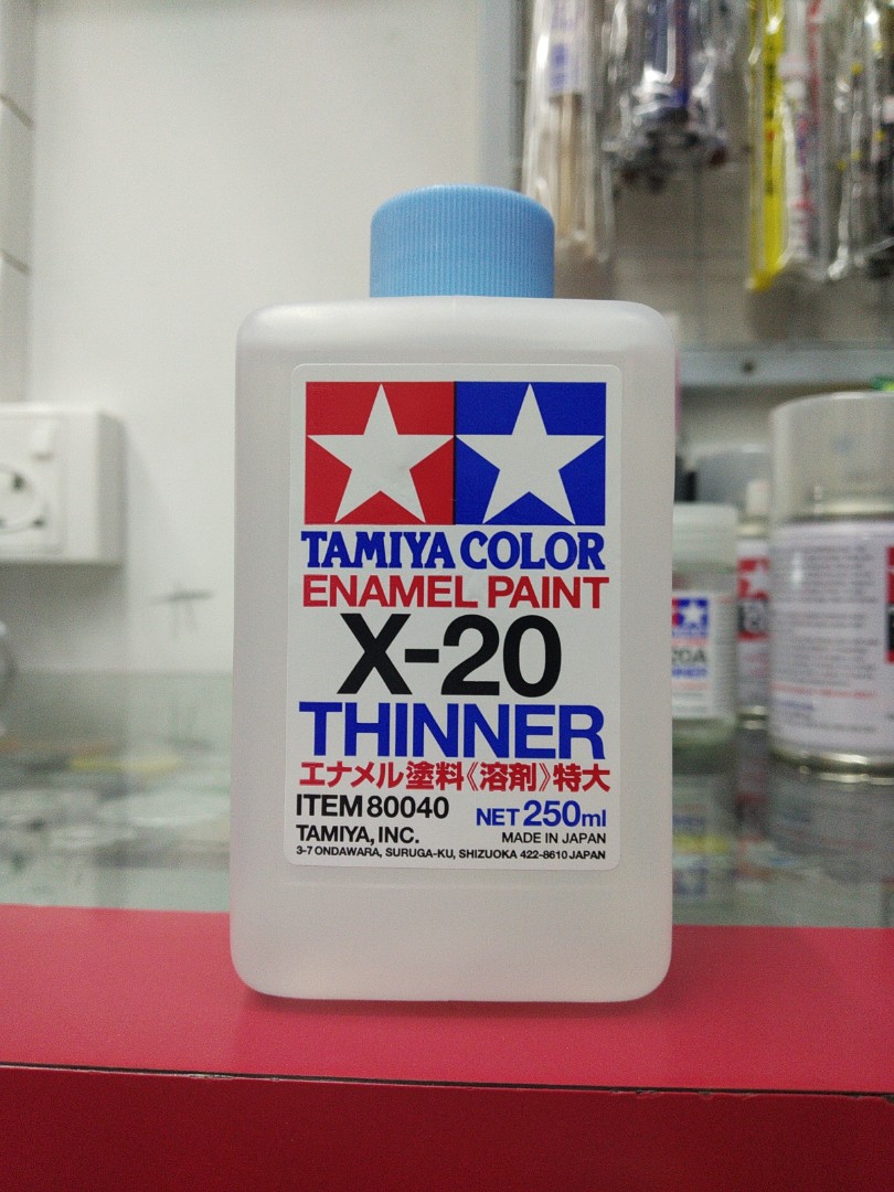 Tamiya Enamel Paint Thinner (250ml), Hobbies & Toys, Stationery & Craft