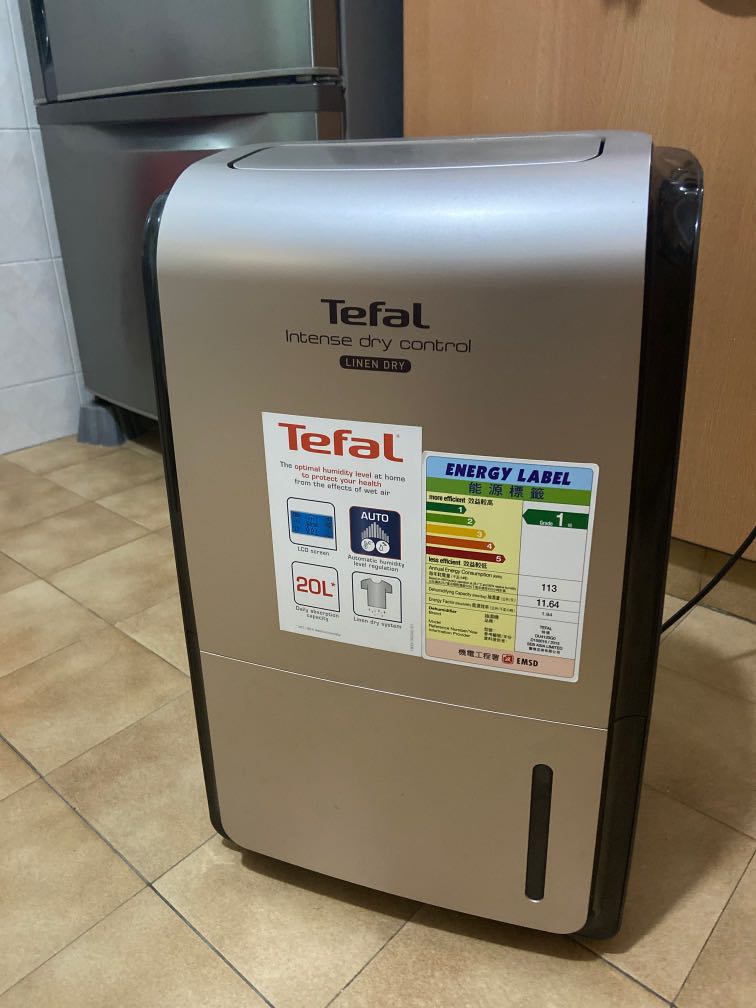 Tefal 20L capacity dehumidifier, TV & Home Appliances, Air Purifiers