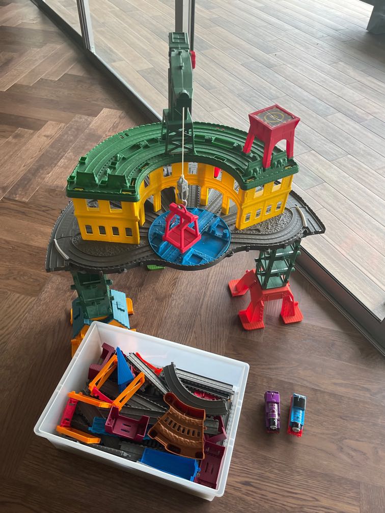 Thomas Train Super Station + another set, Hobbies & Toys, Toys & Games