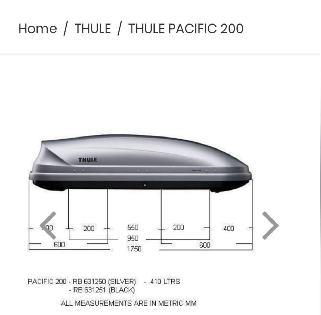 Thule 200, Car Parts & Accessories, Other Automotive Parts and Accessories on
