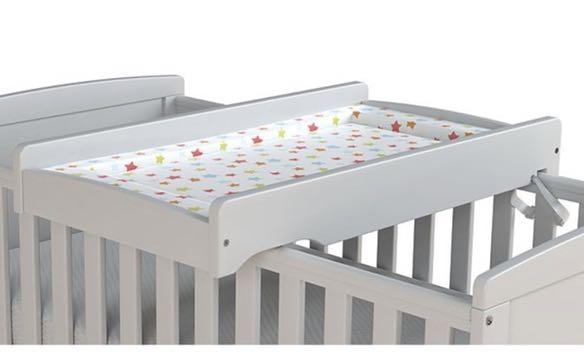 baby cot changing top