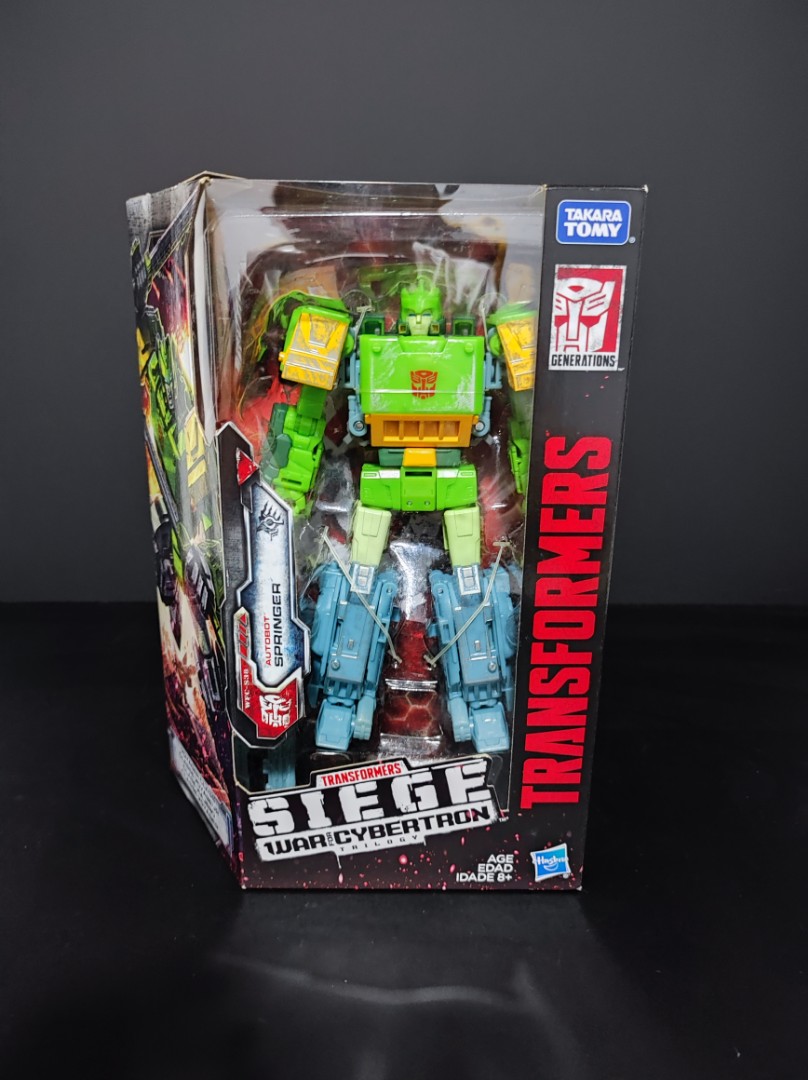 Transformers Siege Springer Leader Class War for Cybertron New in Box