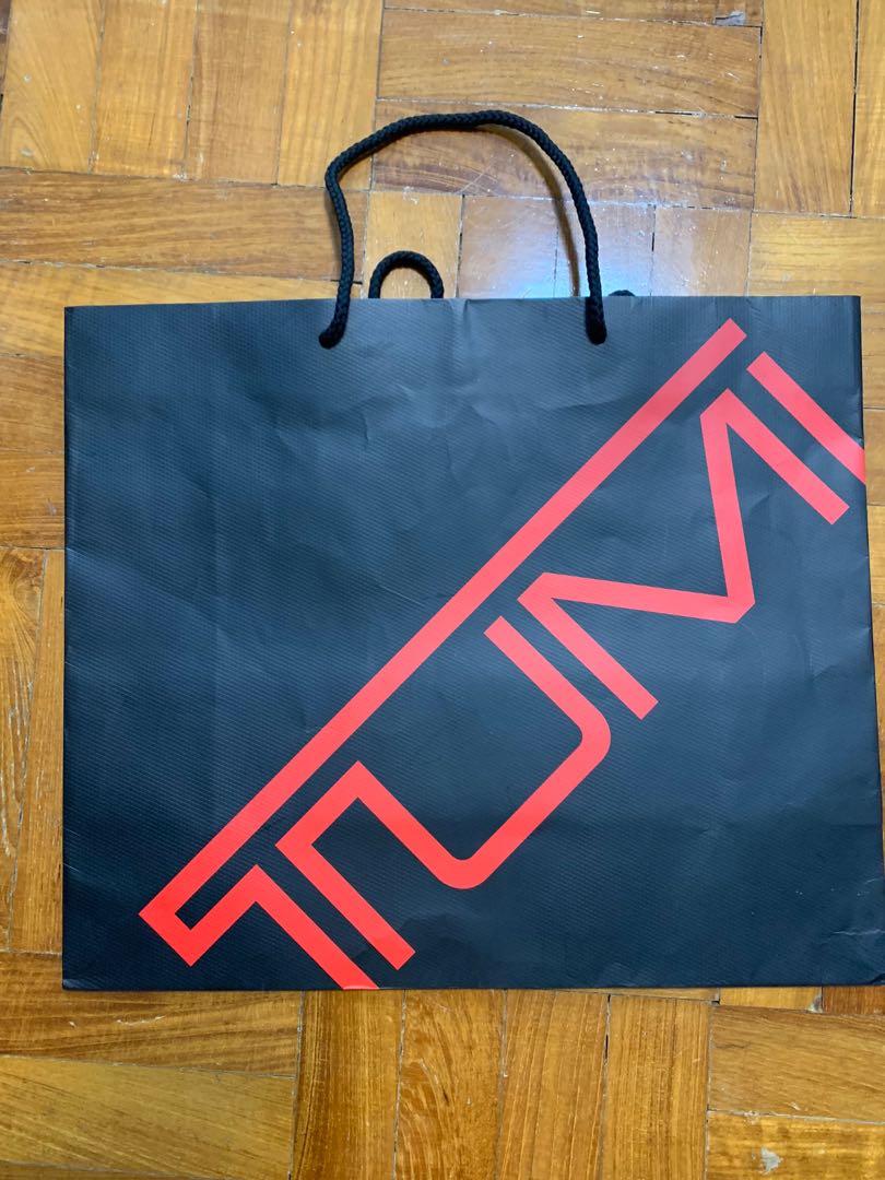 Tumi Paper bag, Women's Fashion, Bags & Wallets, Tote Bags on Carousell