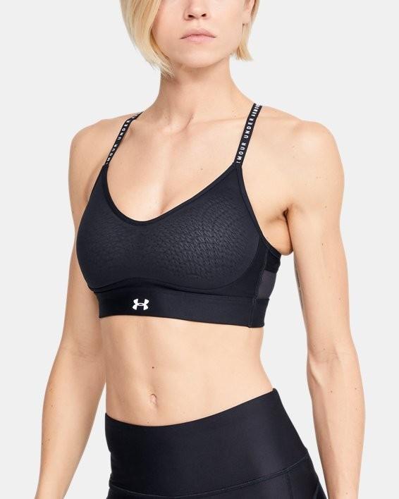 Under Armour Infinity Low Sports Bra (Category: Activewear) located in Antipolo. Submitted by yosuke88 (Listing ID 1122760881, Image 3). Description: Under Armour Infinity Low Sports Bra with tags Bought in the US Never been used Style Number: 1351985 Size: SM Color: Black Activities: Yoga, Hiking, Pilates.
