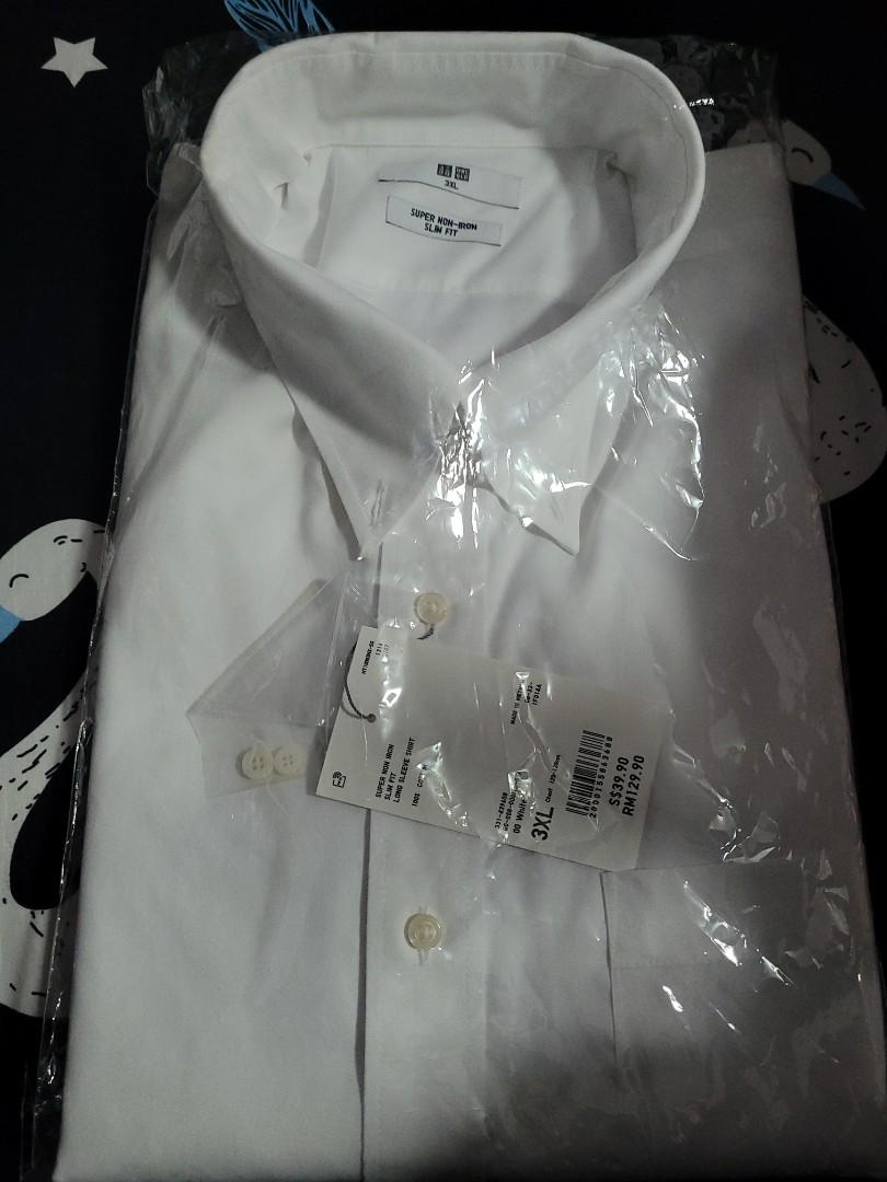 Uniqlo Formal Wear (White), Men's Fashion, Tops & Sets, Formal Shirts ...