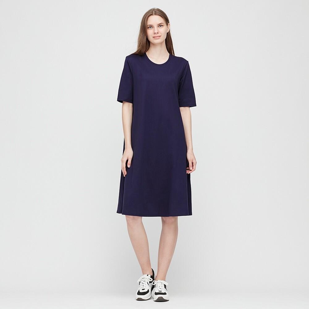 Uniqlo new arrivals navy dress