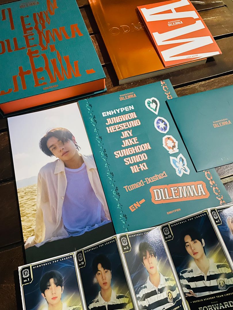 ENHYPEN - Dimension : Dilemma [Odysseus Ver.] K-Pop Album + Pre-Order Bonus (Photo Cards, Poster)
