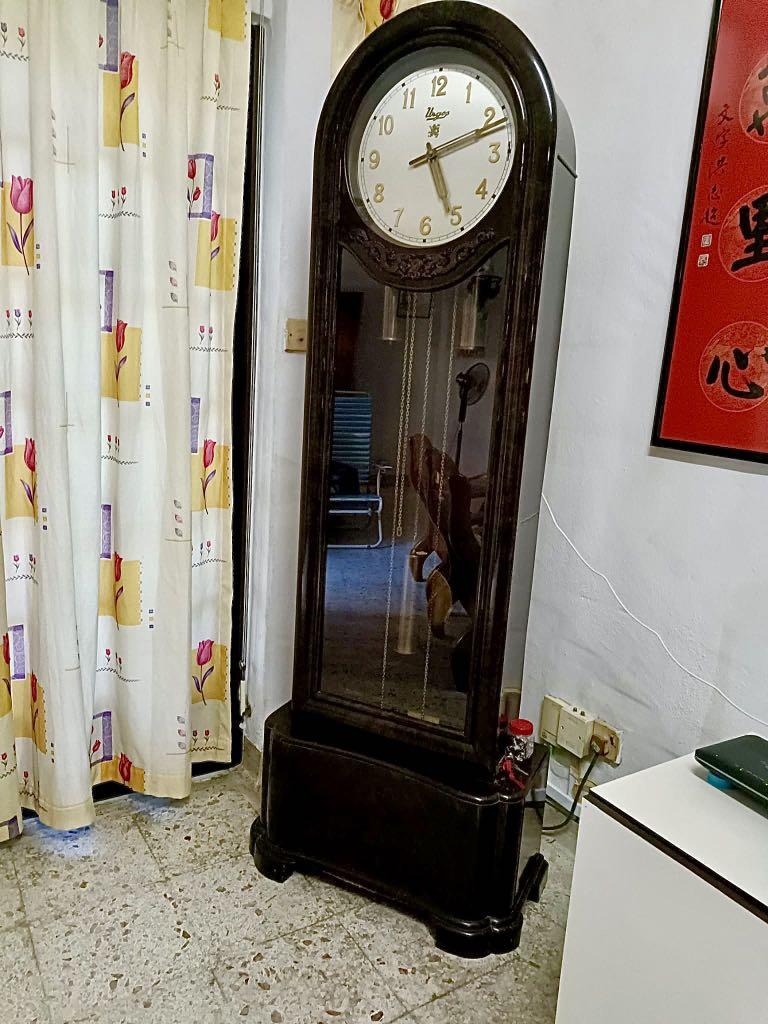 Urgos Grandfather Clock, Furniture & Home Living, Furniture, Other Home