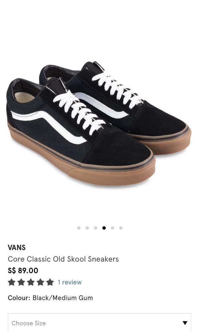 Vans Core Classic Old Skool Men s Fashion Footwear Sneakers on Carousell