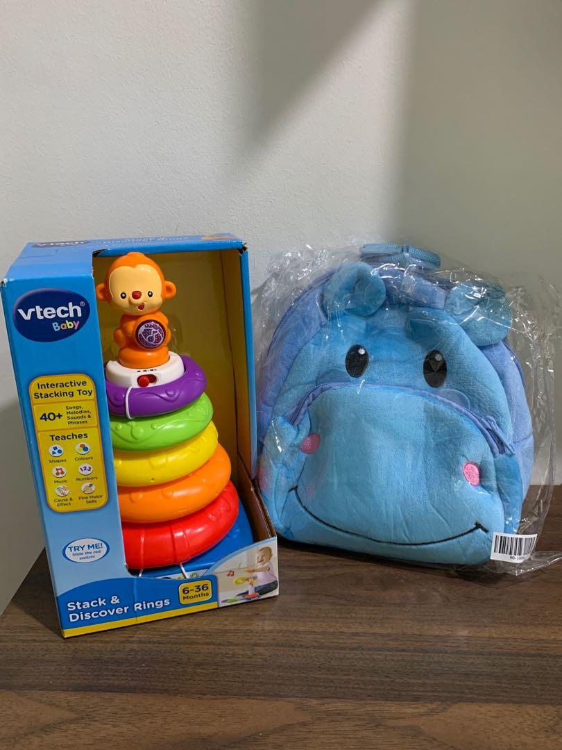 Vtech baby stack hotsell and discover rings
