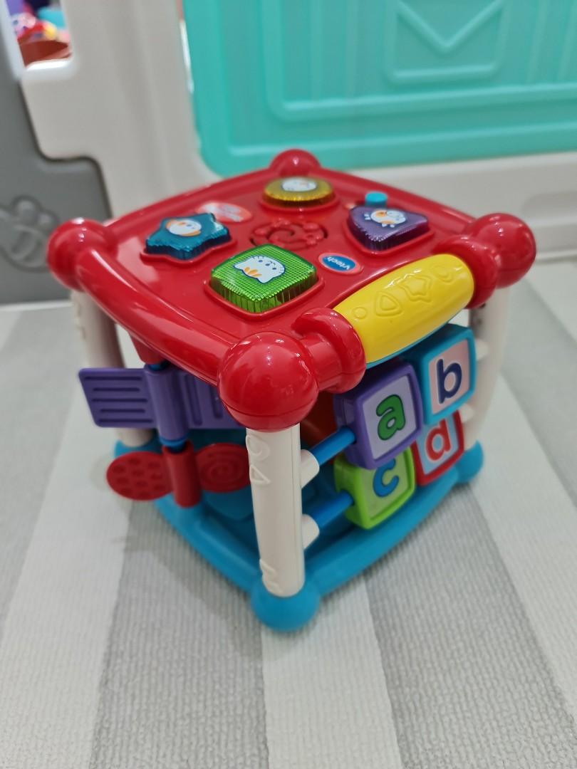 Vtech Turn And Learn Cube, Babies Kids, Infant Playtime on Carousell - Main Image