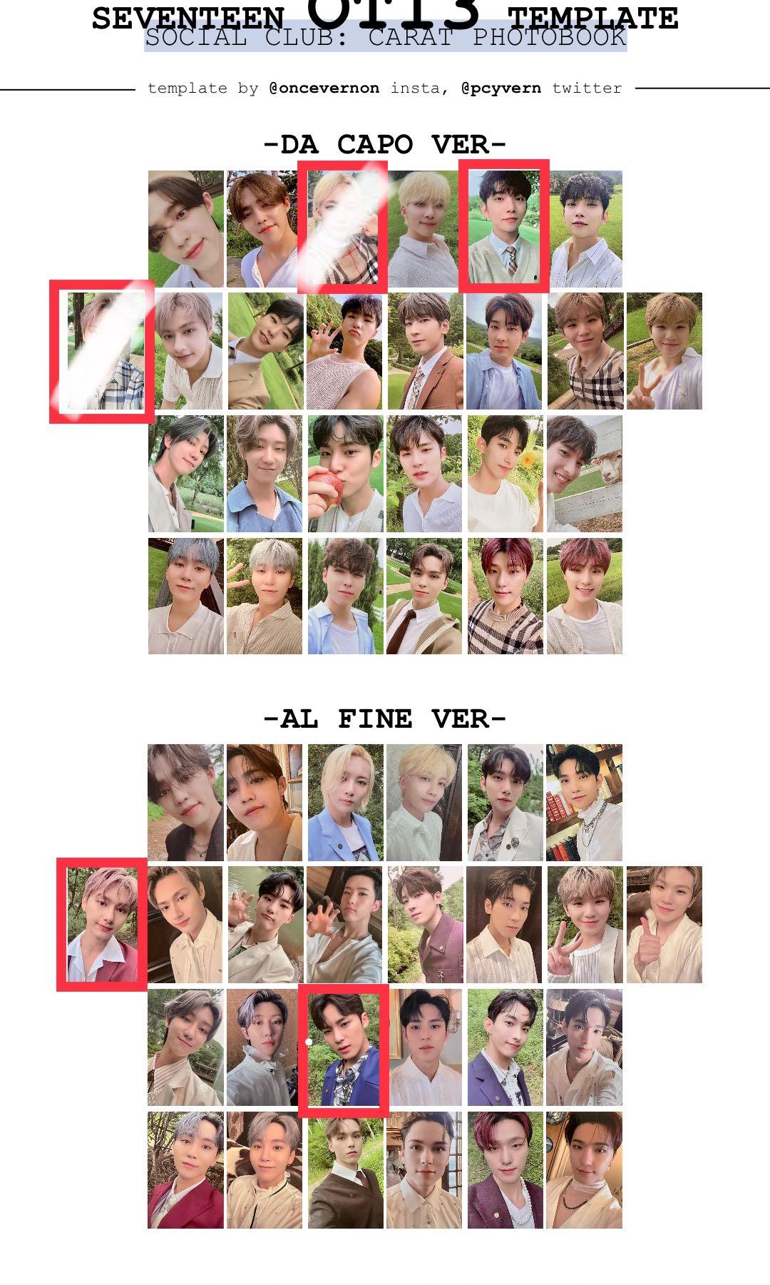 SEVENTEEN Social Club 写真集 トレカ SEVENTEEN SOCIAL CLUB CARAT PHOTOBOOK OFFICIAL PHOTO CARD | eBay