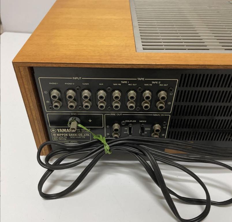 YAMAHA CA-2000 INTEGRATED AMP, Audio, Other Audio Equipment on Carousell