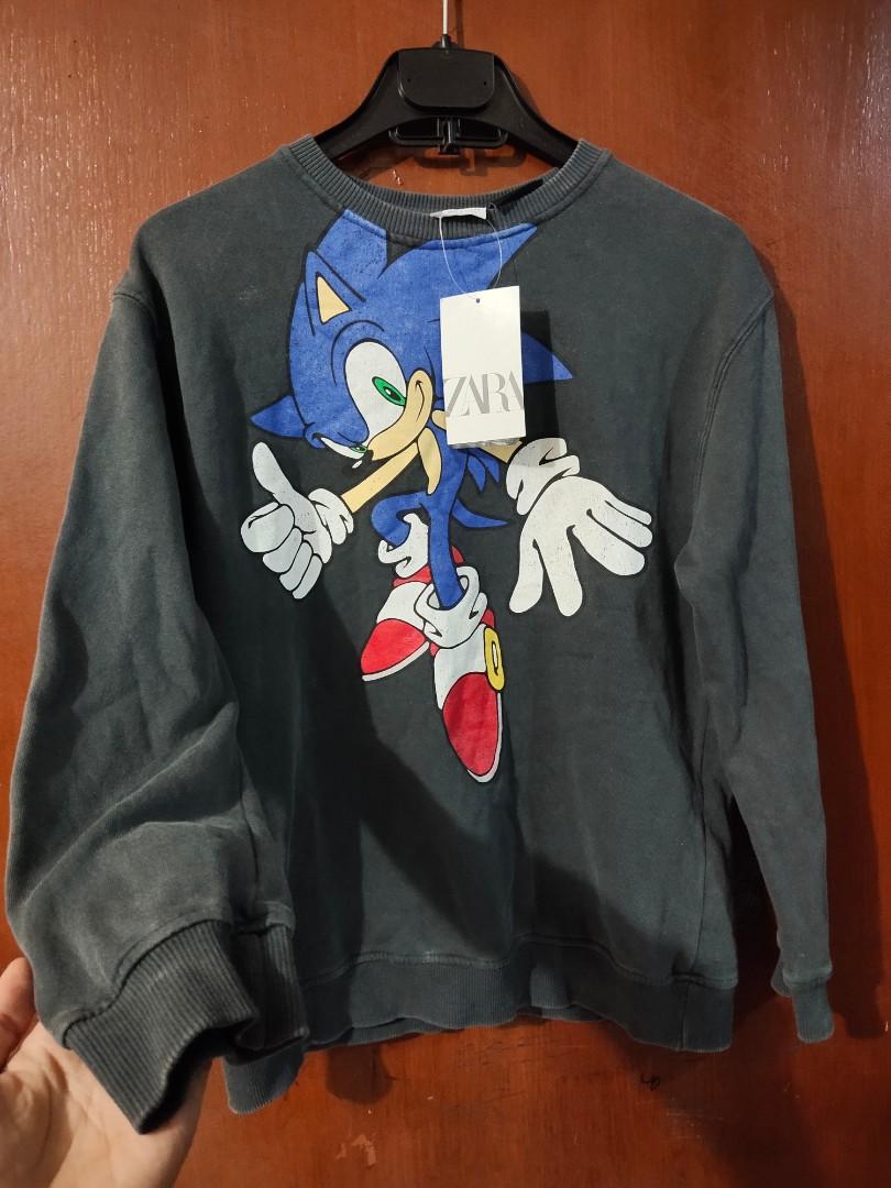 Zara kids super Sonic sweatshirt, Bayi 