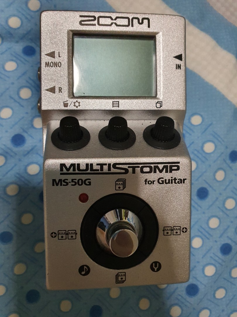 Zoom MS-50G Multi Stomp Guitar Pedal, Hobbies  Toys, Music  Media, Music  Accessories on Carousell