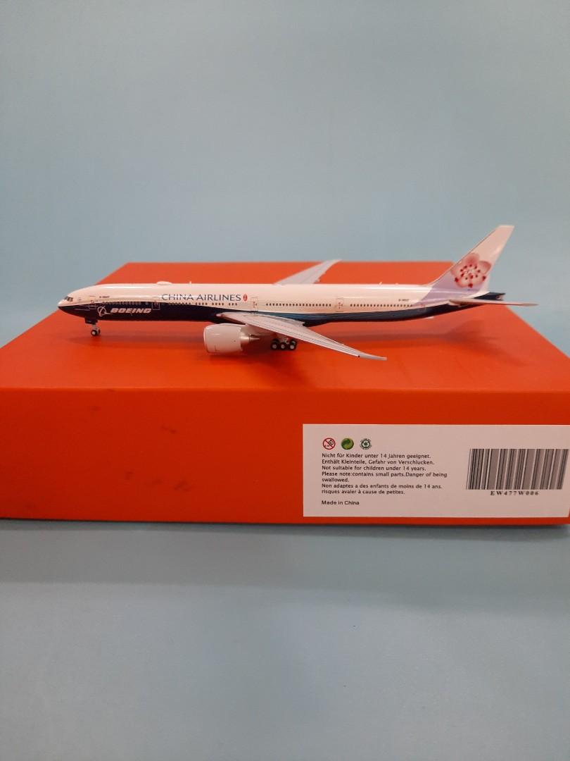1:400 777-300ER China Airlines B-18007, 興趣及遊戲, 玩具& 遊戲類 