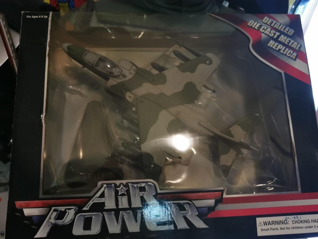 1/48 Scale Airpower Harrier Diecast Aircraft Jet, Hobbies & Toys, Toys