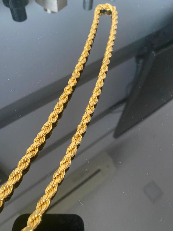 916 Gold Necklace, Women's Fashion 