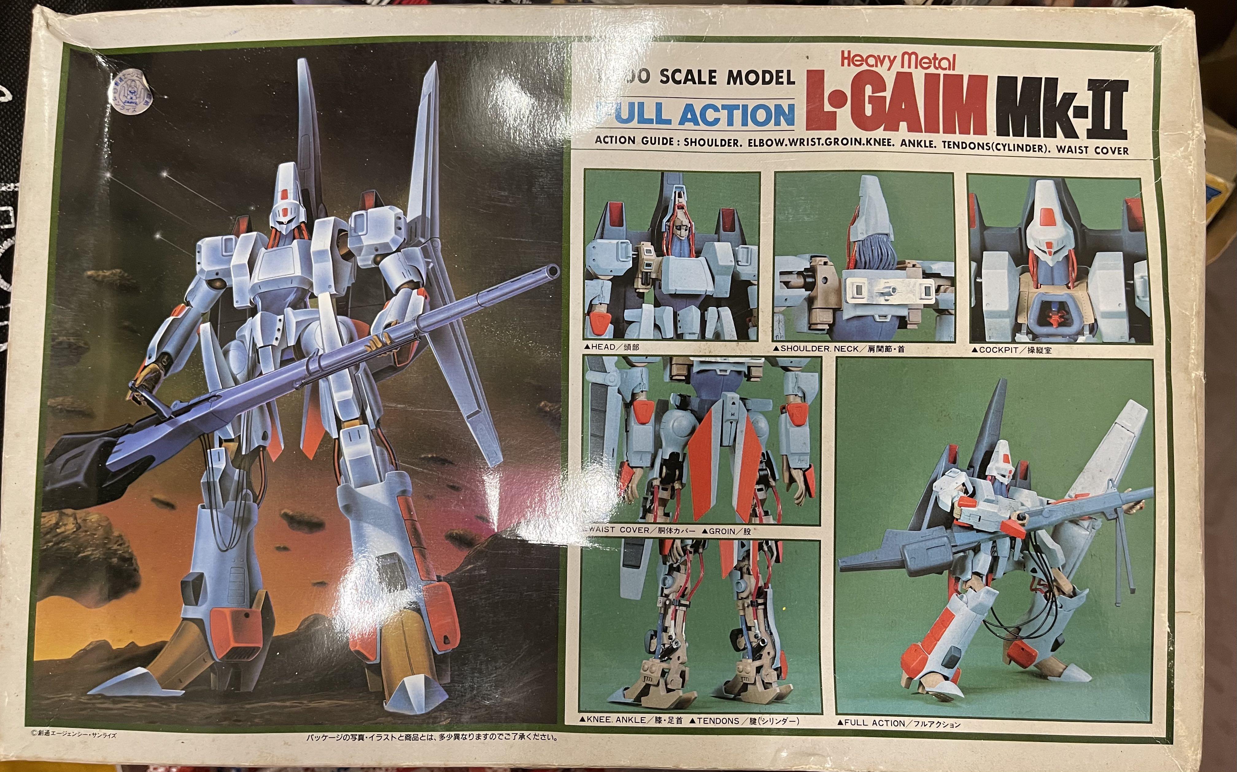 【希望者のみラッピング無料】 重戰機Heavy 1/100 淸屋平讓絕版全新未砌Bandai Metal MK Gaim L ロボット