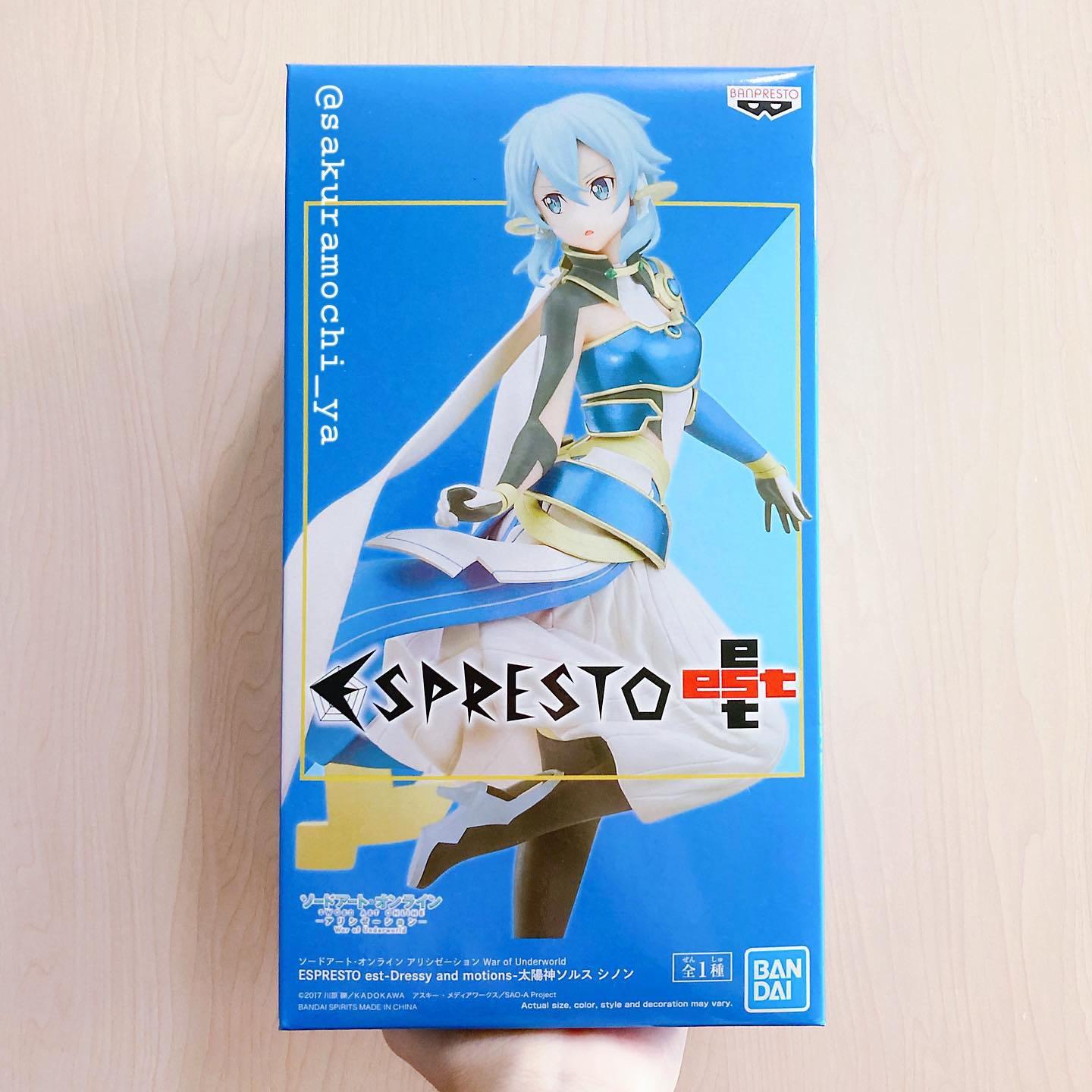 全新現貨banpresto Bandai 萬代眼鏡廠espresto Est系列刀劍神域sao Gale Game Online Ggo Alicization War Of Underworld 朝田詩乃詩乃sinon 太陽神索魯斯索爾斯ver 景品figure人型比例模型公仔玩具 全新行版 興趣及遊戲 玩具