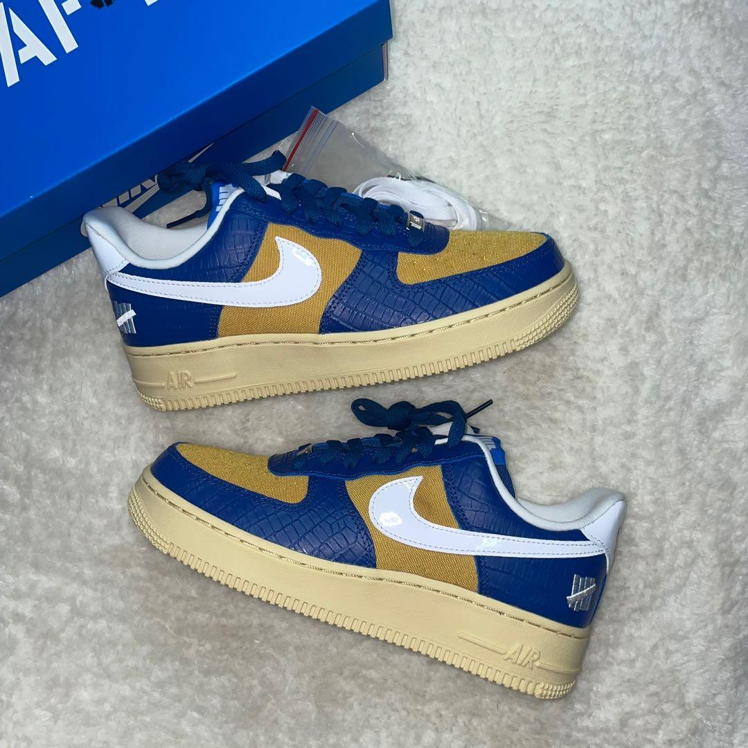 Air force 1 discount blue and yellow