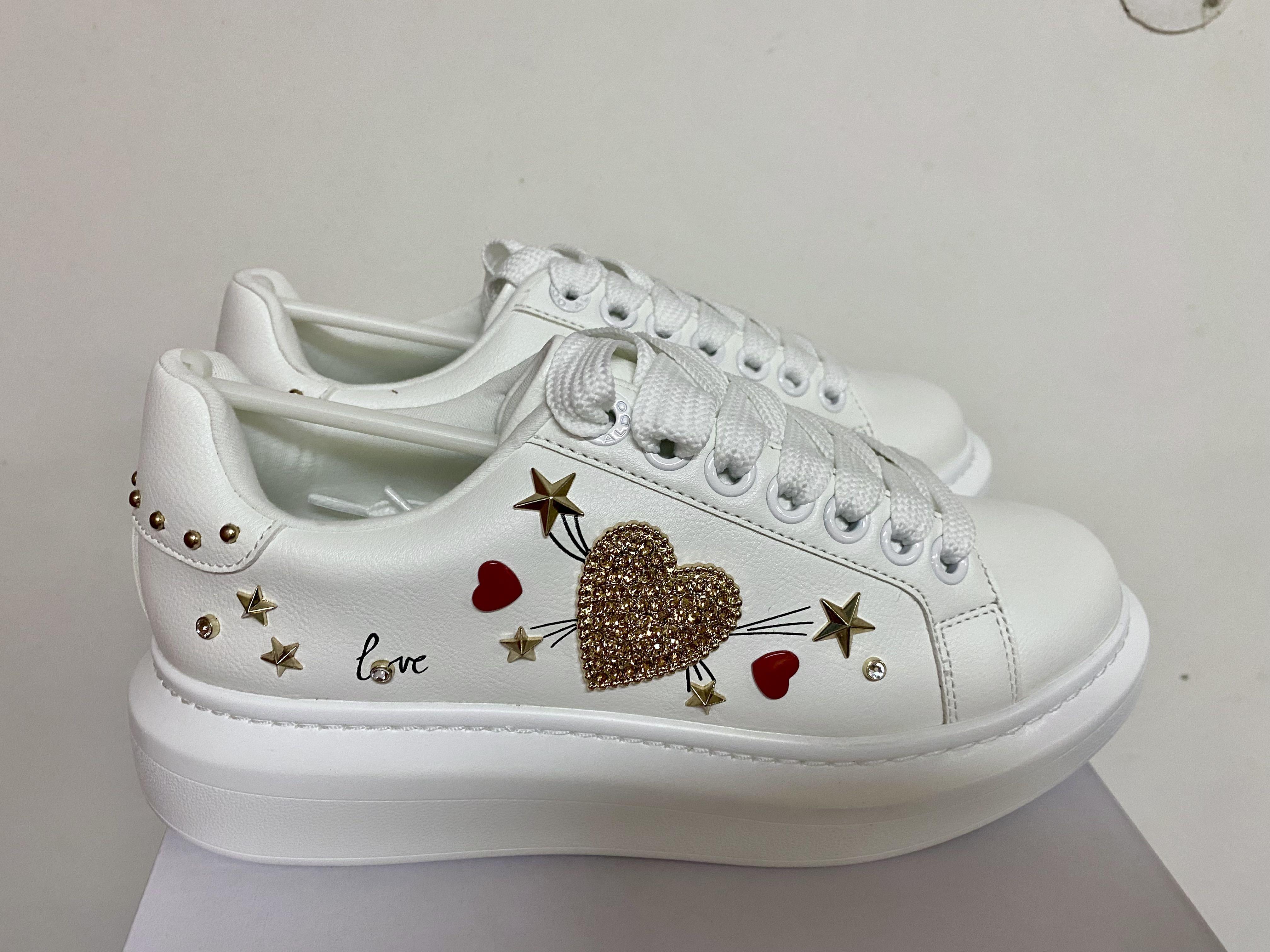 Aldo heart clearance trainers