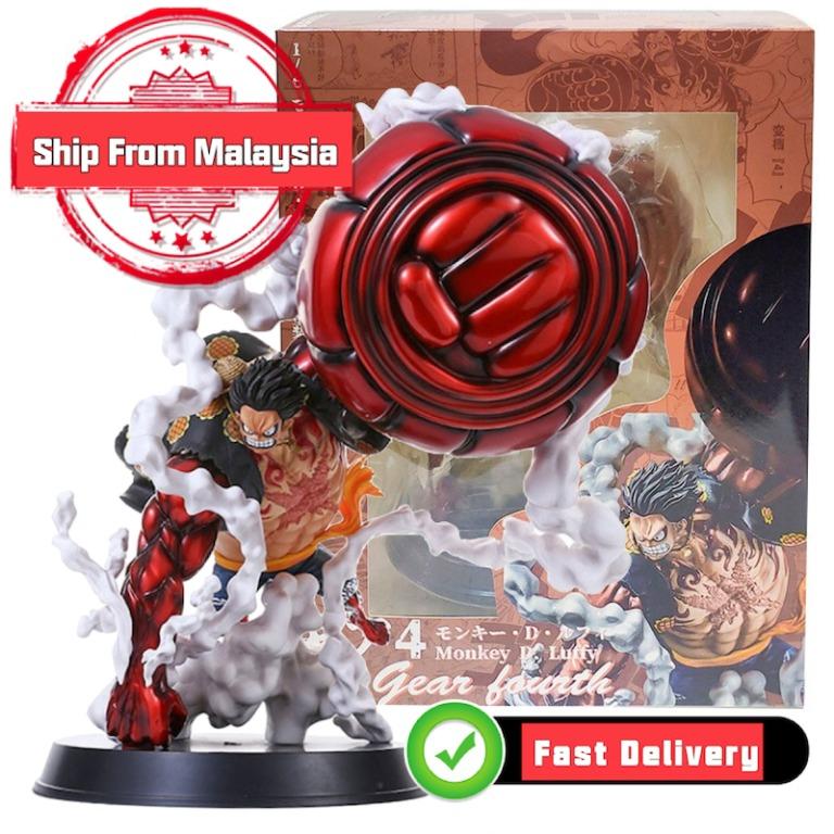 25cm One Piece GK Action Figure Super Giant Ape King Gear Fourth Luffy  Anime Figurine Pvc Model Decoration Luffy Figure Toy