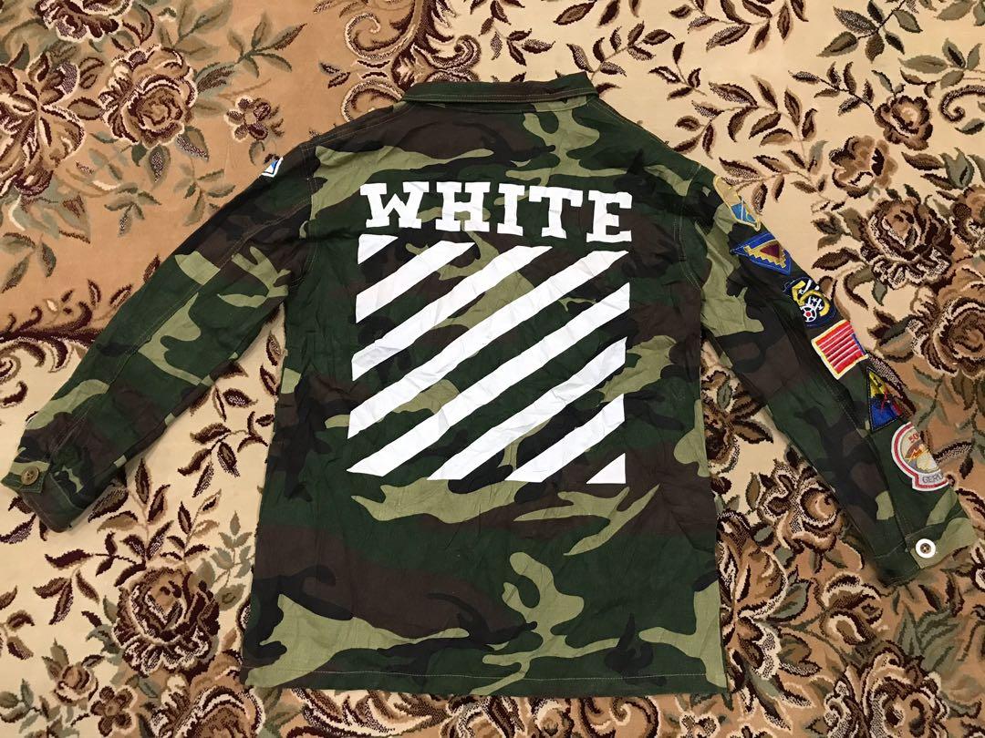 Off white jacket army sales