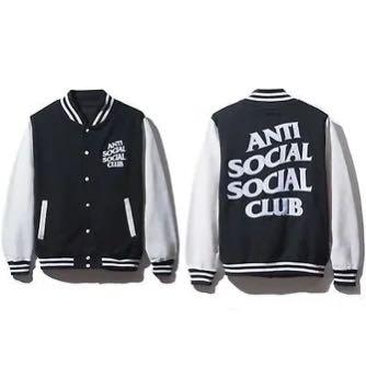 fast deal 100 ASSC dropout letterman varsity jacket Men s Fashion Coats Jackets and Outerwear on Carousell
