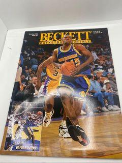 Beckett Basketball Monthly: December 1994 Issue #53 - Warrios Latrell Sprewell