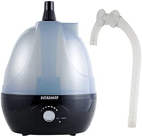 BETAZOOER Reptile Humidifiers Mister Fogger with Extension Tube Hose Suitable for Reptiles Amphibians Herps Vivarium with Terrariums and Enclosures 2.5 Liter Tank TV Home Appliances Air Purifiers Dehu...