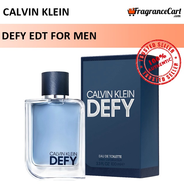 Calvin Klein Defy EDT for Men (100ml/Tester) Eau de Toilette cK