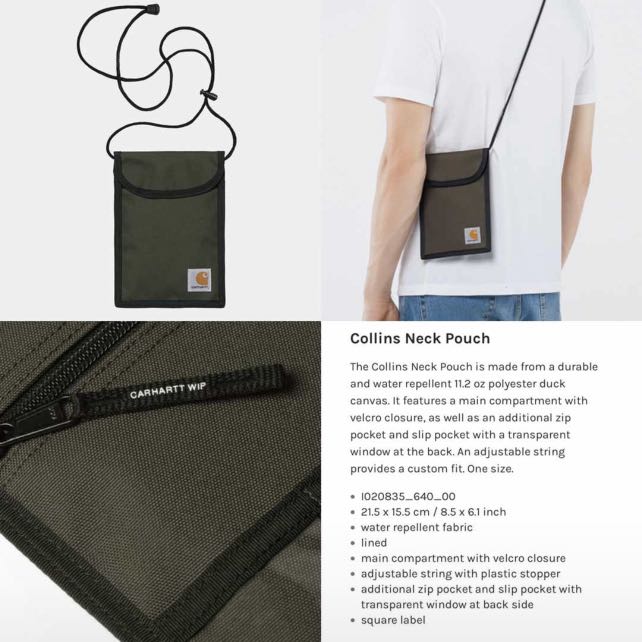 Carhartt wip store collins neck pouch