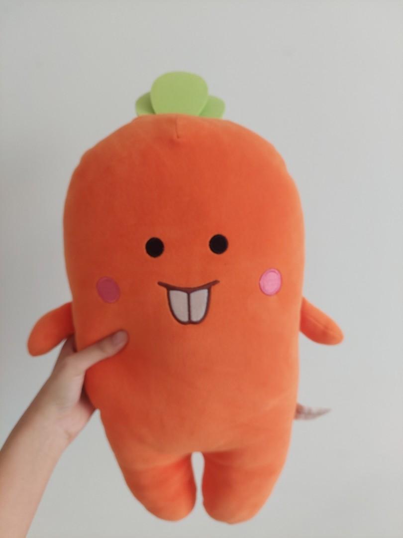 stuffed carrot plush