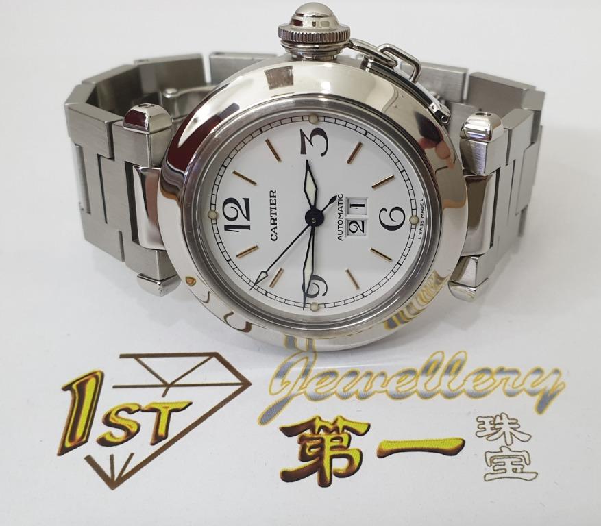 Cartier pasha c big date sale