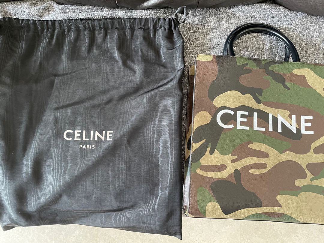 WTS CELINE Cabas bag in camo Luxury Bags Wallets on Carousell