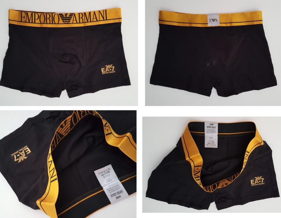 Classic Emporio Armani Boxer Shorts Groovy Brief Versatile Underwear Giorgio Armani ITALY Luxury Undergarment EA Designer Boxer Trendy