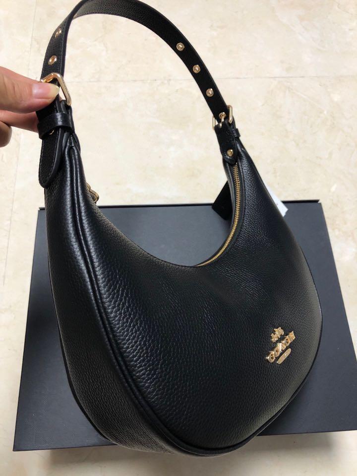 Coach Bailey Leather Shoulder Bag Women s Fashion Bags Wallets