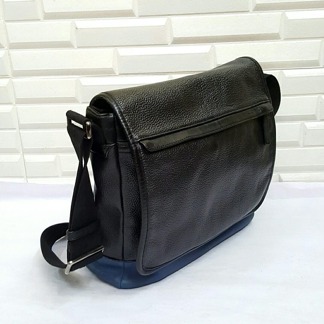 Coach men's cheap leather shoulder bag