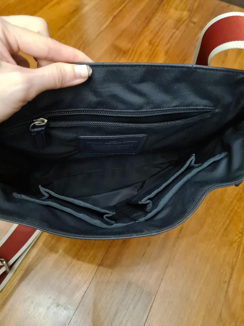 Coach Men Midnight Blue Messenger Bag, Men's Fashion, Bags, Sling Bags