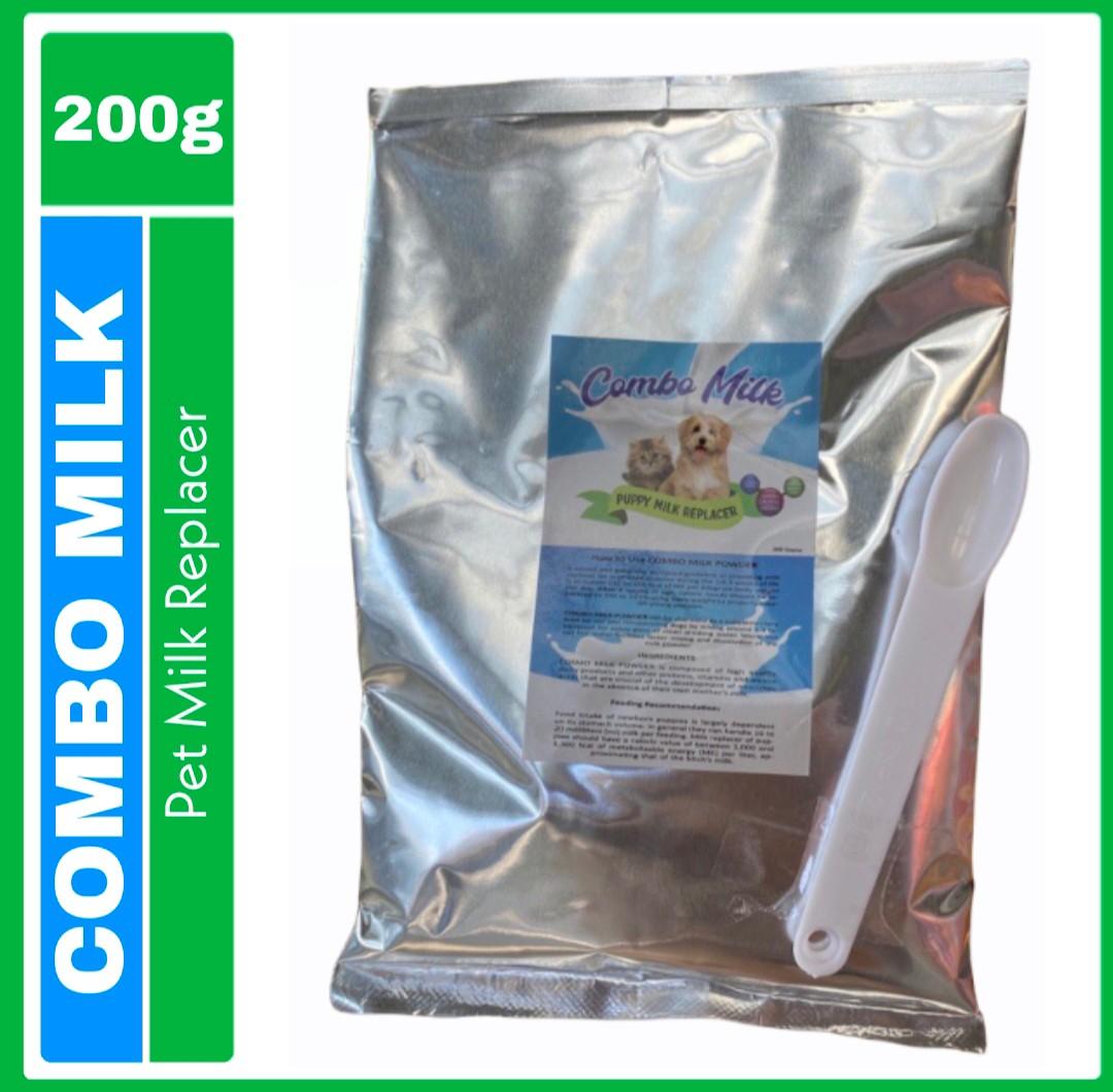 COMBO MILK PUPPY MILK REPLACER 200g, Pet Supplies, Pet Food on Carousell