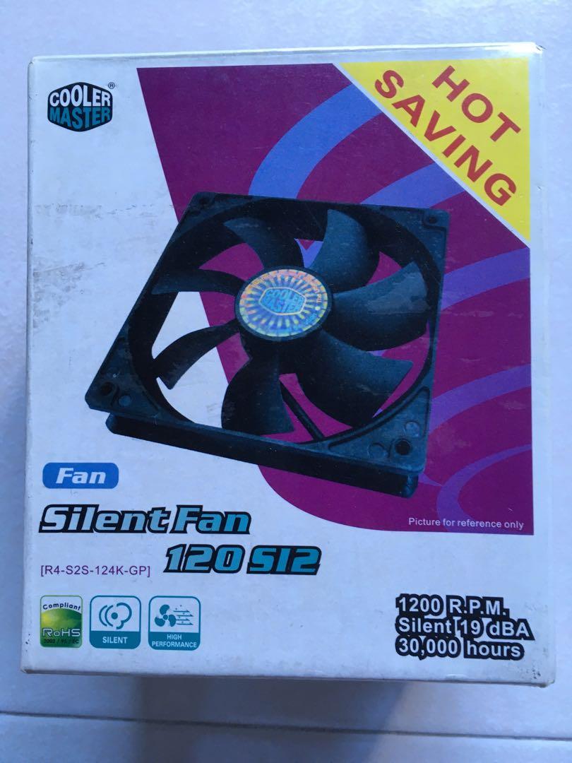 Cooler Master Silent Fan 120 SIS, Computers & Tech, Parts & Accessories