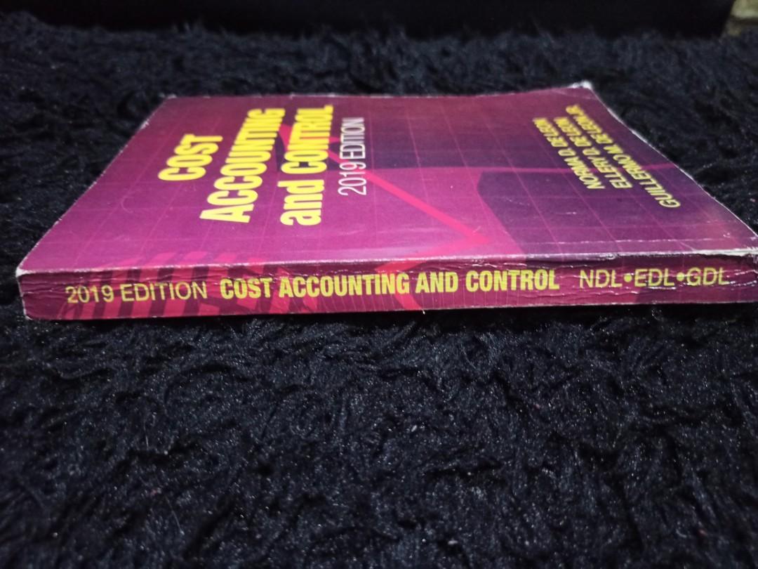Cost Accounting and Control (2019 Edition), Hobbies & Toys, Books ...