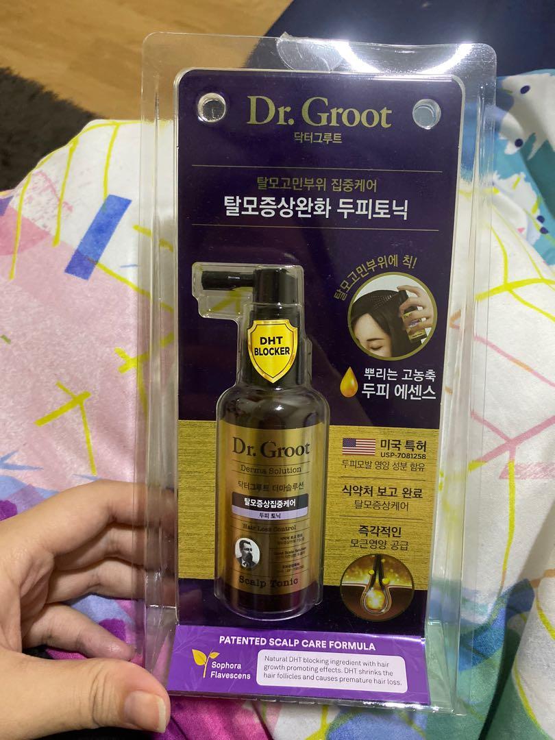 Dr Groot Hair loss control scalp tonic, Beauty & Personal Care, Hair on