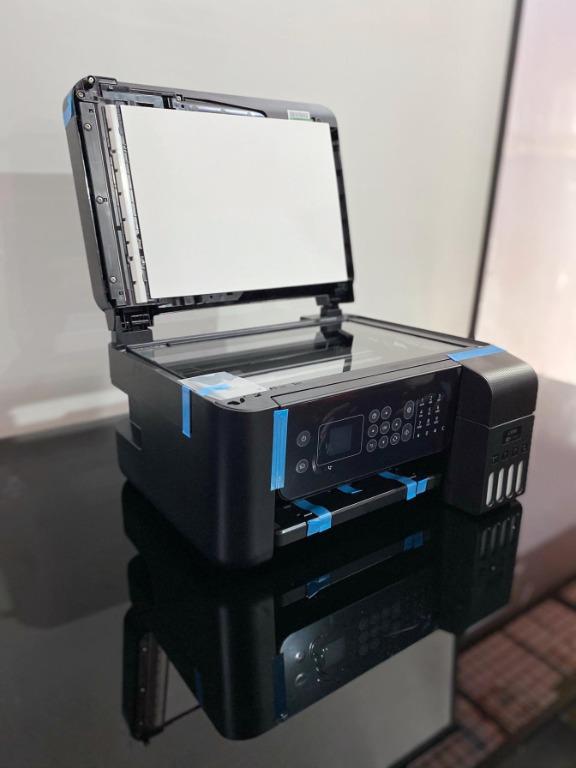 Epson L5190 (Printer For Rent) Colored Multifunction Unit (Category: Printers, Scanners & Copiers) located in Quezon City. Submitted by printer_supplies_provider (Listing ID 1117499488, Image 3). Description: Epson L5190 Wi-Fi All-in-One Ink Tank Printer - Printer - Copier - Scanner - Wi-Fi Ready - Ink Tank Ready - Consumable ink: Epson 003 BCYM, inks has an ultra-high yield of 7,500 for colour and 4,500 pages for black. Offered in: Brandnew Purc