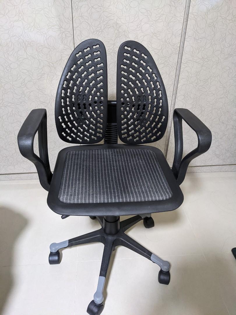 Ergonomic chair Macon Ortho Back Chair Furniture Home Living Furniture Chairs on Carousell